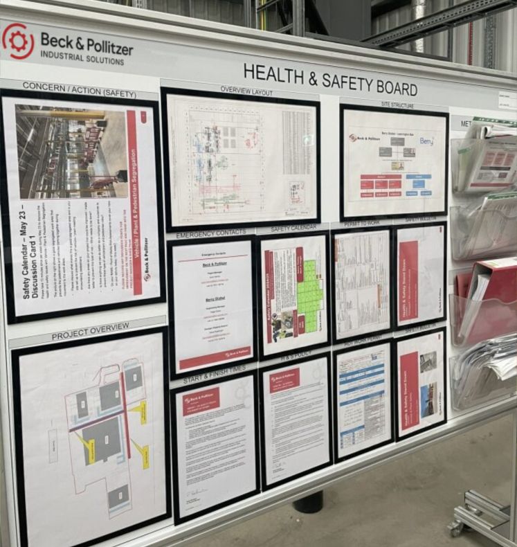 Beck & Pollitzer’s health and safety philosophy in practice on site