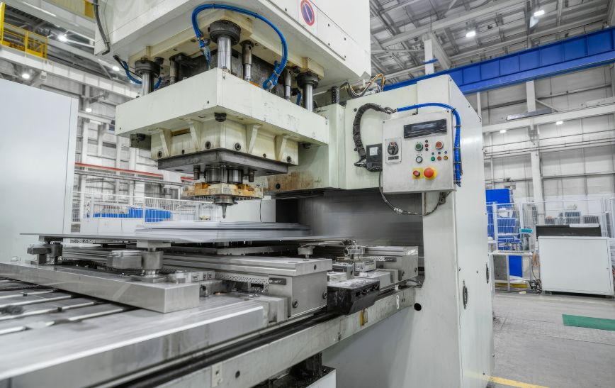Installation of 24-ton TEF 220 Press