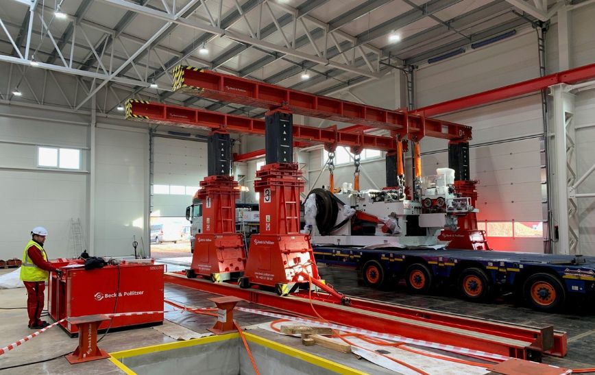industrial press installation