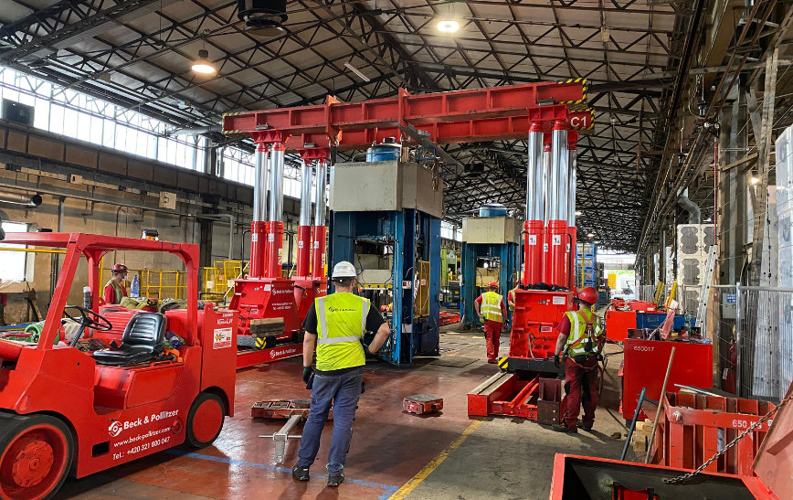 Internal Machinery Relocations - Italy