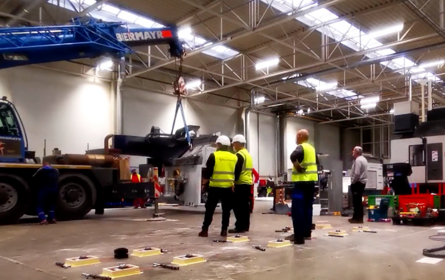 Machinery relocation