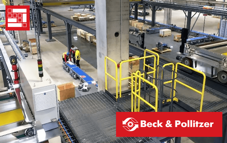 Automated warehouse installations for a tyre company